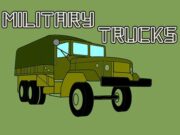 Military Trucks Coloring